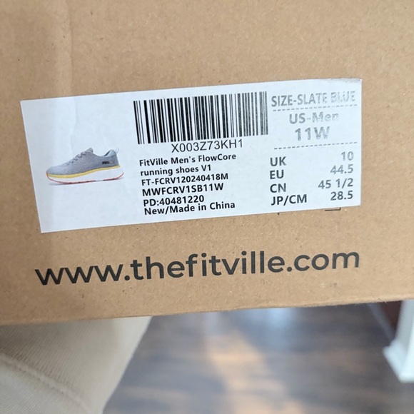 NWT Men’s Fitville Flowcore V1 Running Shoes - Picture 8 of 9